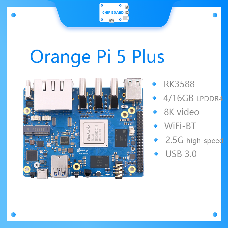 Orange Pi 5 Plus คอมพิวเตอร์บอ - Radxa Rock 5B 16Gb บทวิจารณ์และราคา