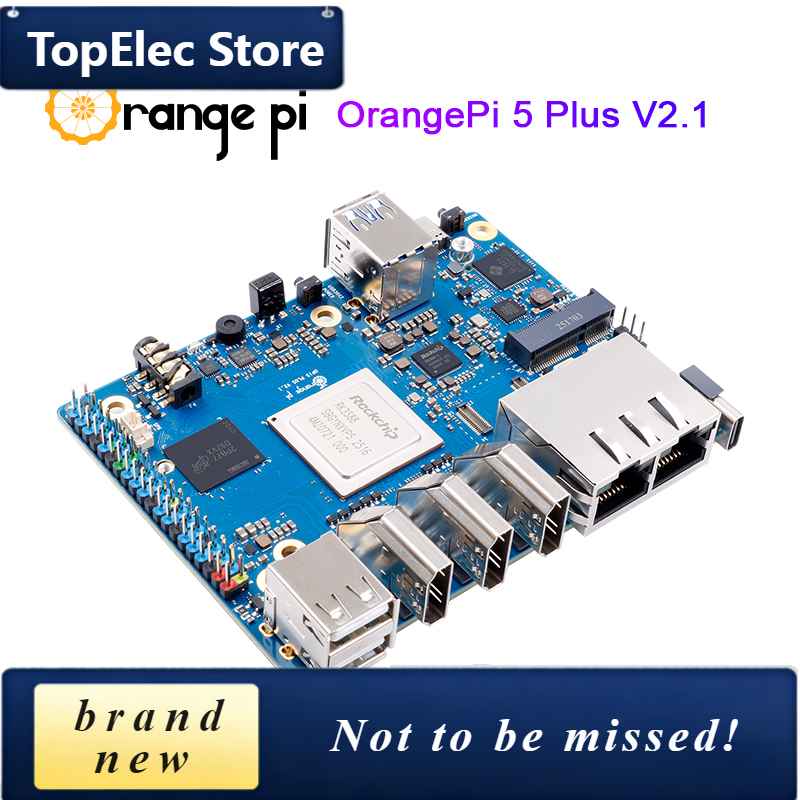 บอร์ดพัฒนา TopElec Orange Pi 5 - Rk3588 Mini Pc Board บทวิจารณ์และราคา